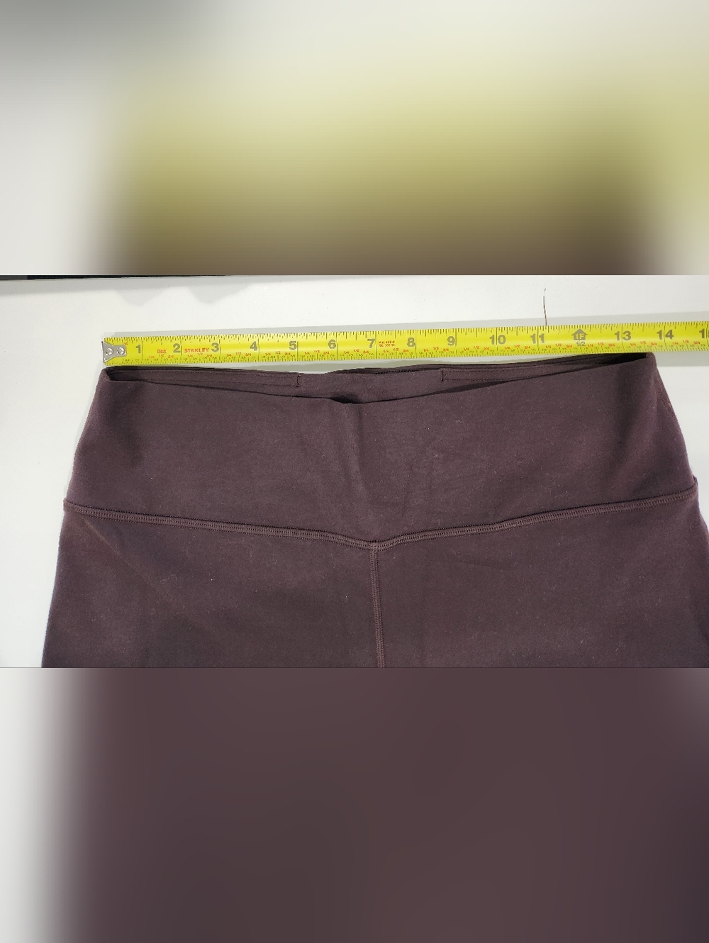 Lululemon Groove Super-High-Rise Flared Pant Nulu - Espresso - Sz 12 - Picture 7 of 10
